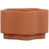 8in Gemeni Terra Planter, Terracotta