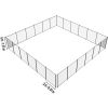 VEVOR Pool Fence, 4 x 72 FT Pool Fences for Inground Pools, Removable Child Safety Pool Fencing, Easy DIY Installation Swimming Pool Fence