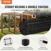 VEVOR Hardware Cloth, 24'' x 50' Galvanized Wire Mesh Roll, 16 Gauge Chicken Wire Fence Roll, Vinyl Coating Metal Wire Mesh for Chicken Coop Barrier