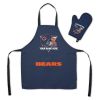 [Personalization Only] Bears Apron & BBQ Mitt Set