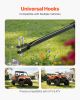 Tow-Behind Broadcast Spreader 130LB 15 Setting 0-9.8 ft Spreading Width for Seed
