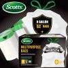 Scotts 104 Bags 8 Gallon Boxed Disposable Non Tear Puncture Tear Resistant Trash Bags, deodorization technology Kitchen,Toilet Drawstring Garbage Bag