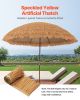 1.3x3.2 ft Artificial Thatch Roofing Mexican Style Tiki Hut Grass Skirt Roof