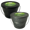 (2 pack) 24oz Citronella Scented Metal Bucket with 40 Hr Burn Time, Heavy Duty