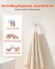 Adhesive Hooks Self-Adhesive Towel Coat Hooks 12 Pack Sticky Wall Hanger