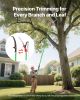 VEVOR Manual Pole Saw Extendable Pole Tree Pruner 3.87 - 27 ft with Scissors
