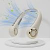 Bladeless Neck Fan with 180° Mountain Wind Cooling -Hands-Free Wearable & Ultra-Quiet, USB Rechargeable for Travel, Gym