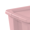 18 Gallon Plastic Storage Container with Snap-On Lid