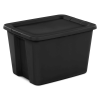 18 Gallon Plastic Storage Container with Snap-On Lid