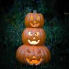 Lantern Halloween Pumpkin Lights- Waterproof Pre-lit Pumpkin Lighted JackoLantern for Halloween Porch, Party, Front Door