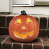 Lantern Halloween Pumpkin Lights- Waterproof Pre-lit Pumpkin Lighted JackoLantern for Halloween Porch, Party, Front Door