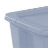 18 Gallon Plastic Storage Container with Snap-On Lid
