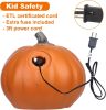 Lantern Halloween Pumpkin Lights- Waterproof Pre-lit Pumpkin Lighted JackoLantern for Halloween Porch, Party, Front Door