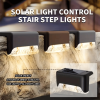 Solar Deck Lights Outdoor 16 Pack, Solar Step Lights Waterproof Led Solar lights for Outdoor Stairs, Step , Fence, Yard, Patio
