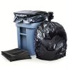 50/100PCS Heavy Duty Trash Bags,30-65Gallon Black Trash Bags, Heavy Duty Black Garbage Bags,Extra Large Black Bags for Lawn, Leaf